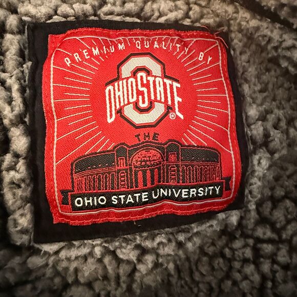 Ohio State Sherpa Lined Full Zip Jacket Men’s Women’s Size Medium Unisex - Picture 7 of 11